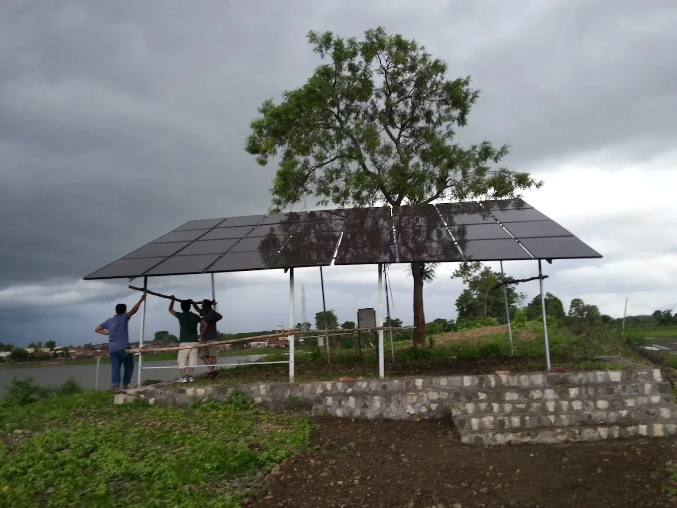 Solar canopy / pergola